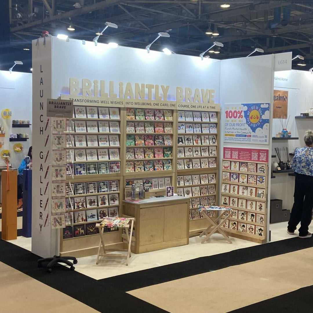 Community, Connection and Cards: Brilliantly Brave's Debut at Scotland's Trade Fair