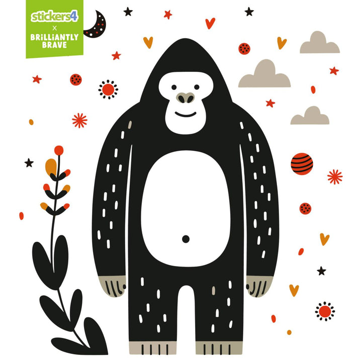 Gorilla Wall Sticker