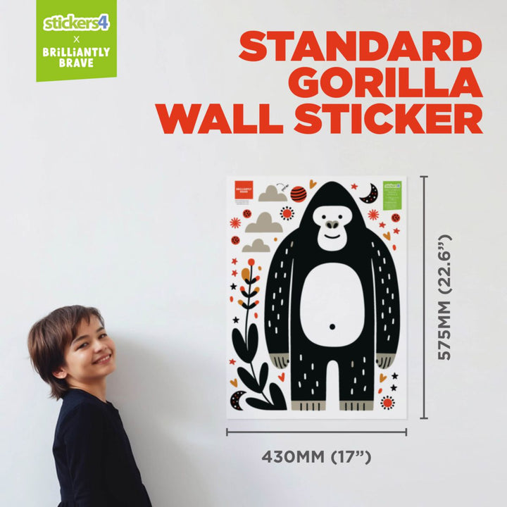 Gorilla Wall Sticker