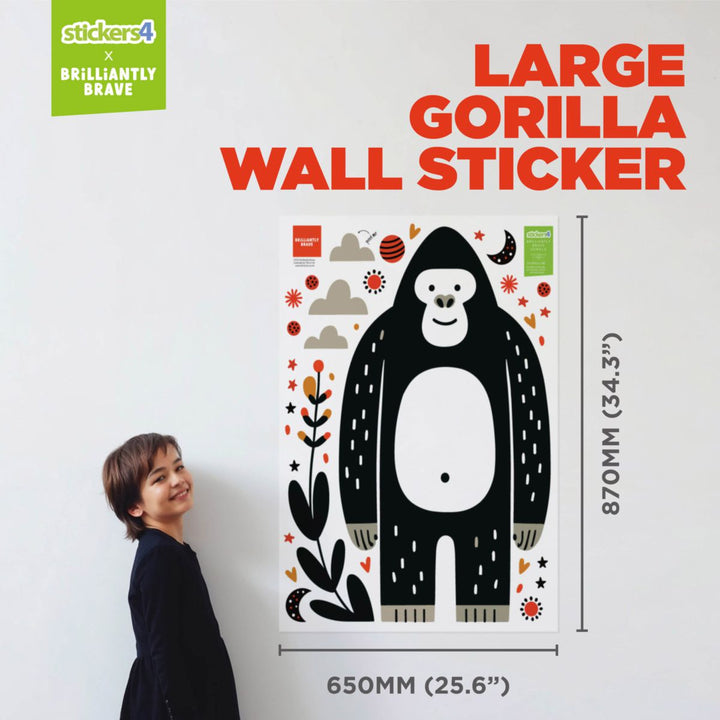 Gorilla Wall Sticker