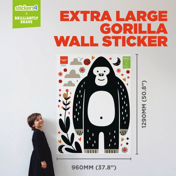 Gorilla Wall Sticker