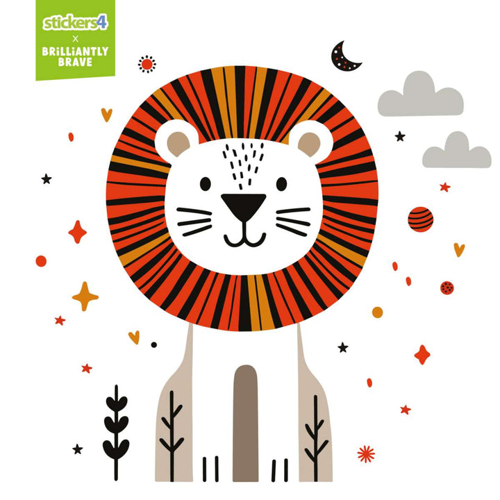 Lion Wall Sticker