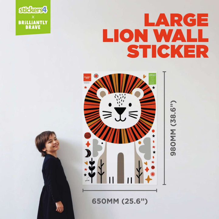 Lion Wall Sticker