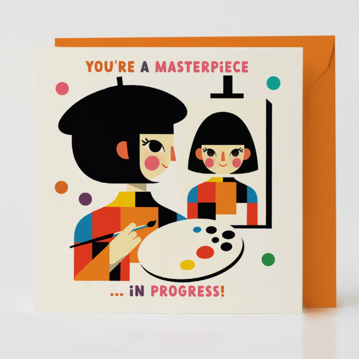 Masterpiece - Mental health card with matching envelope for a thoughtful gesture of support.