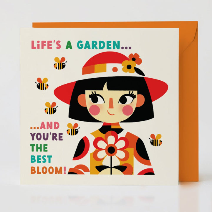 Best Bloom - Growth-themed card with matching envelope for heartfelt encouragement.