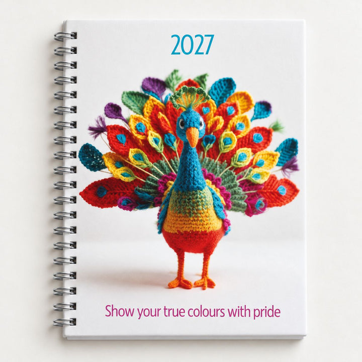 Woolly Wisdom A5 Padded Diary 2027