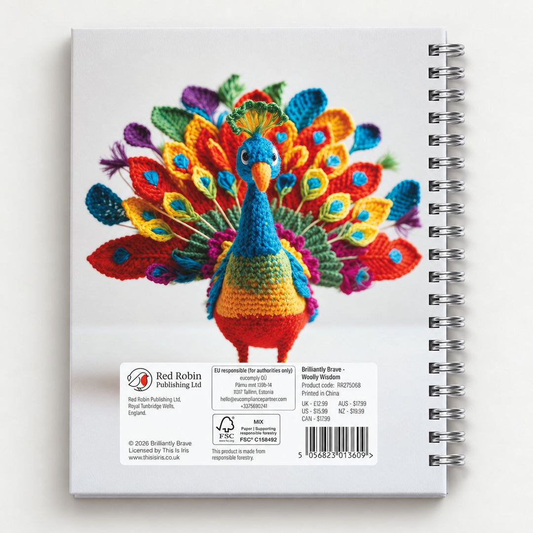 Woolly Wisdom A5 Padded Diary 2027
