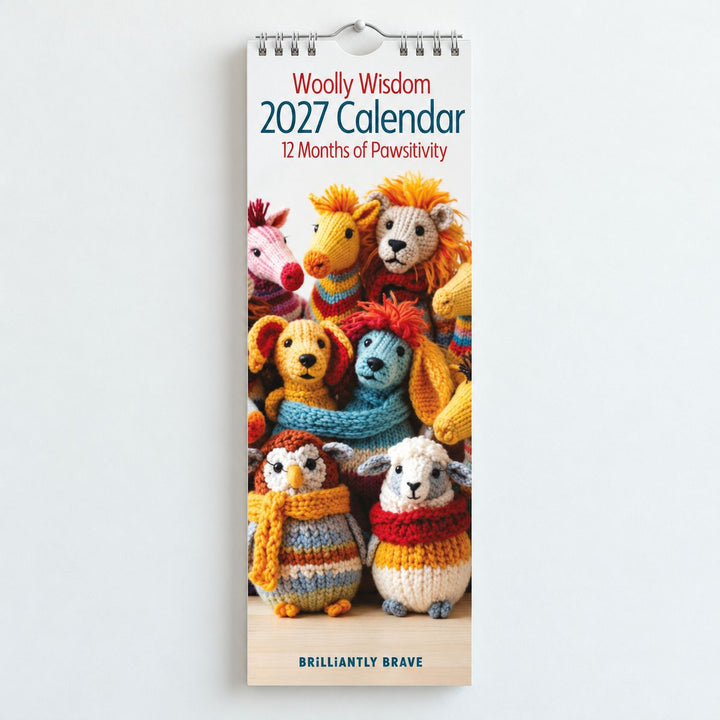 Woolly Wisdom Slim Calendar 2027