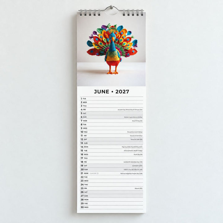 Woolly Wisdom Slim Calendar 2027