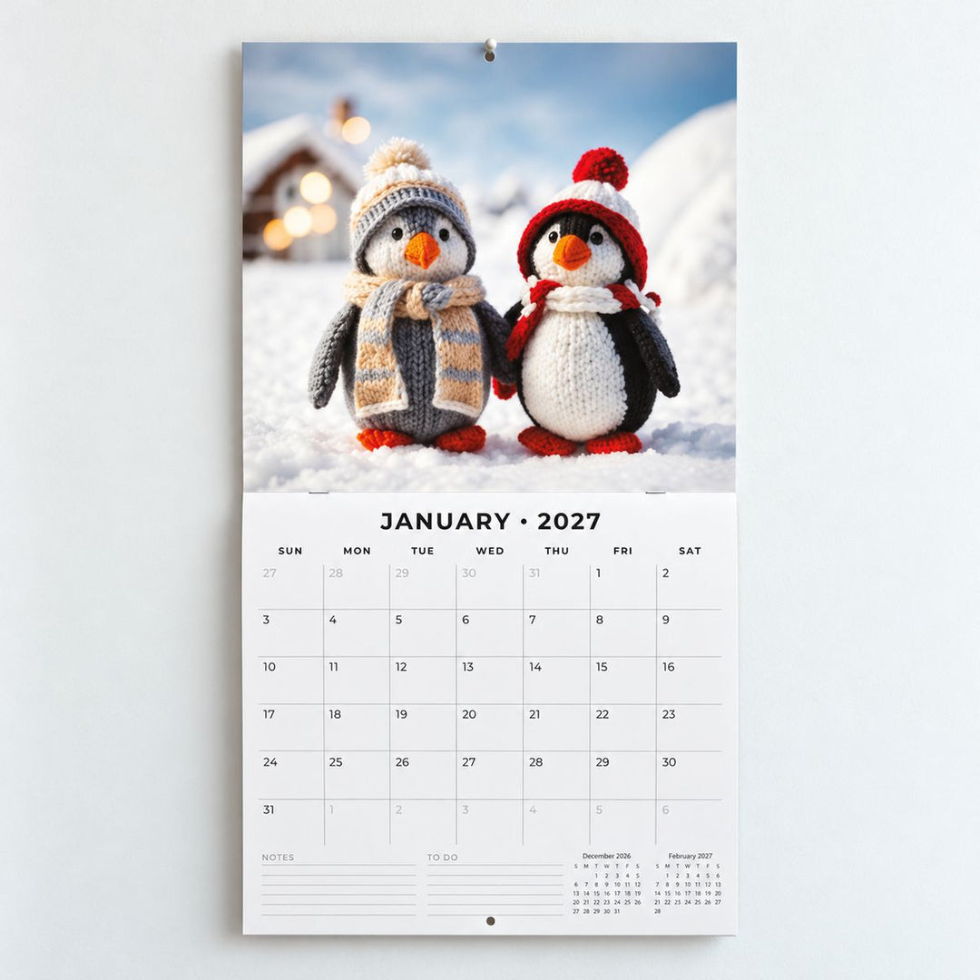 Woolly Wisdom Square Calendar 2027