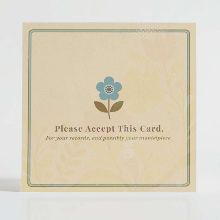 Please Accept This Card