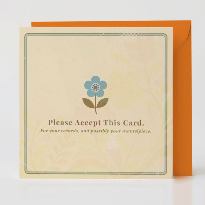 Please Accept This Card