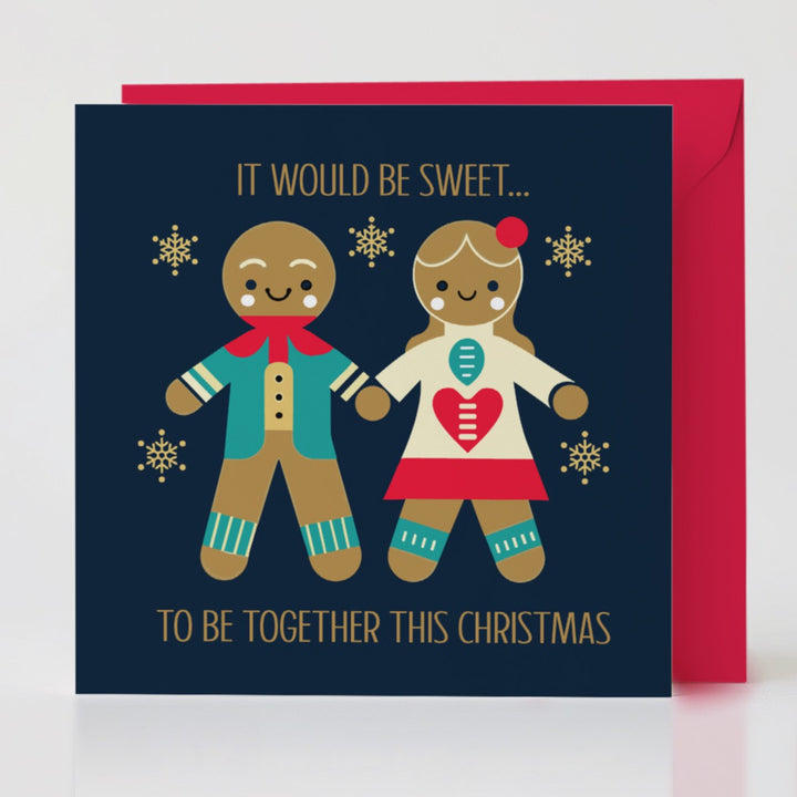 It Would Be Sweet - Warmth-themed card with matching envelope to share sweet festive moments