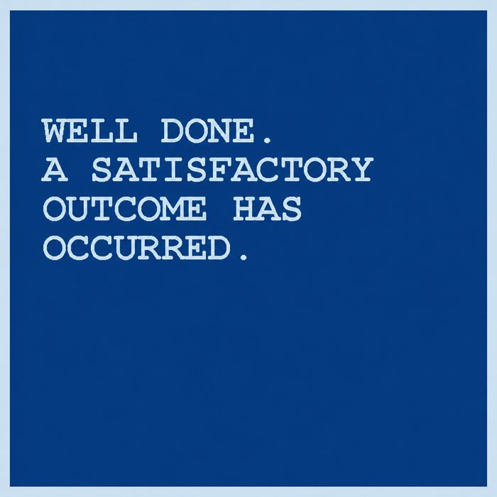 Well done.