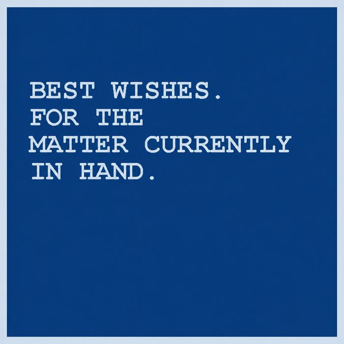 Best Wishes.