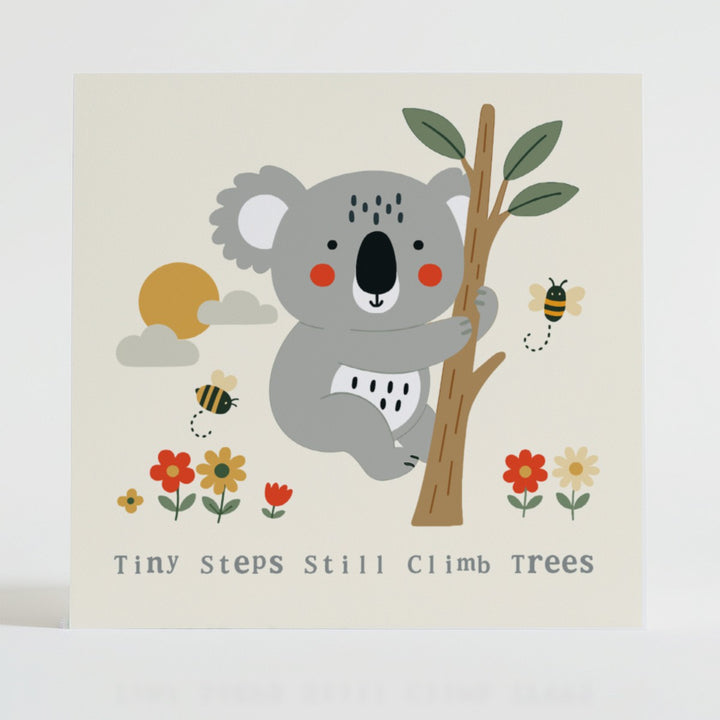 Tiny Steps Still Climb Trees