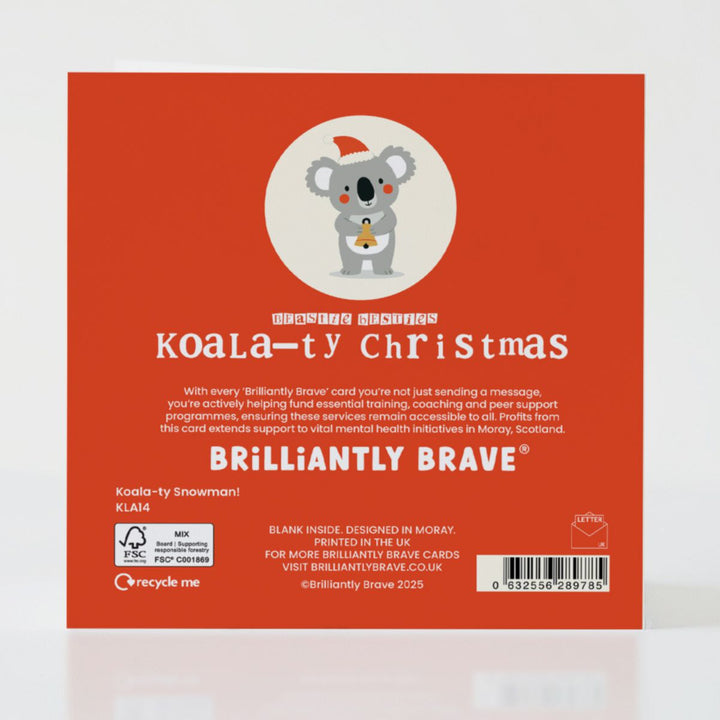 Koala-ty Snowman!