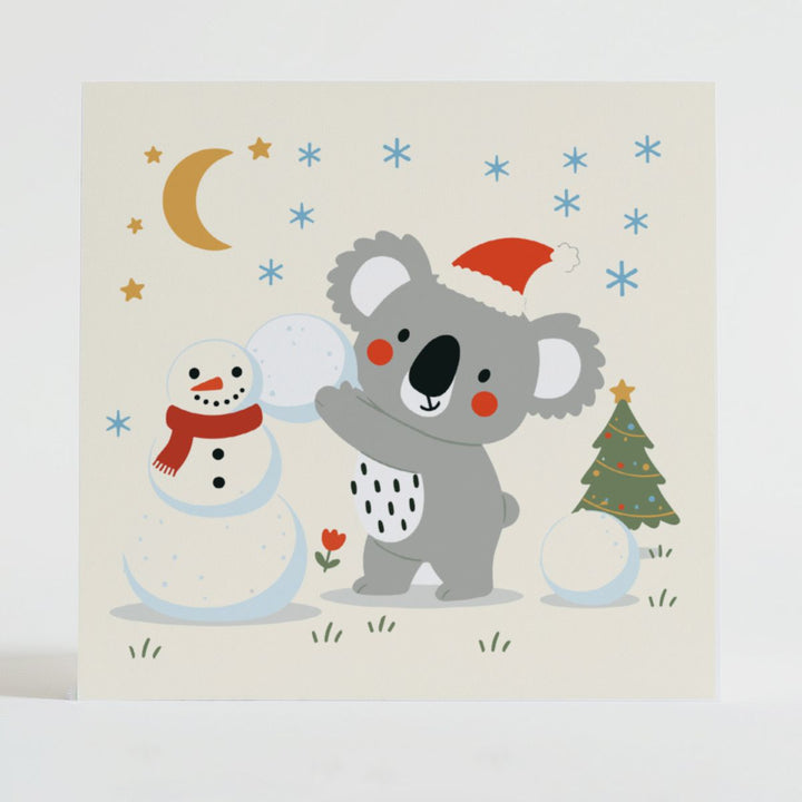 Koala-ty Snowman!