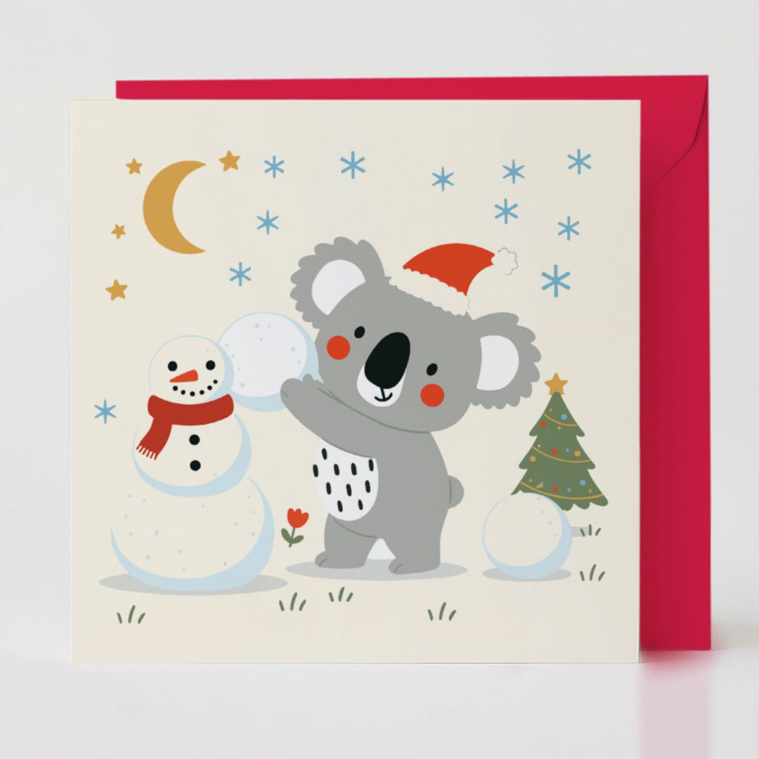 Koala-ty Snowman!