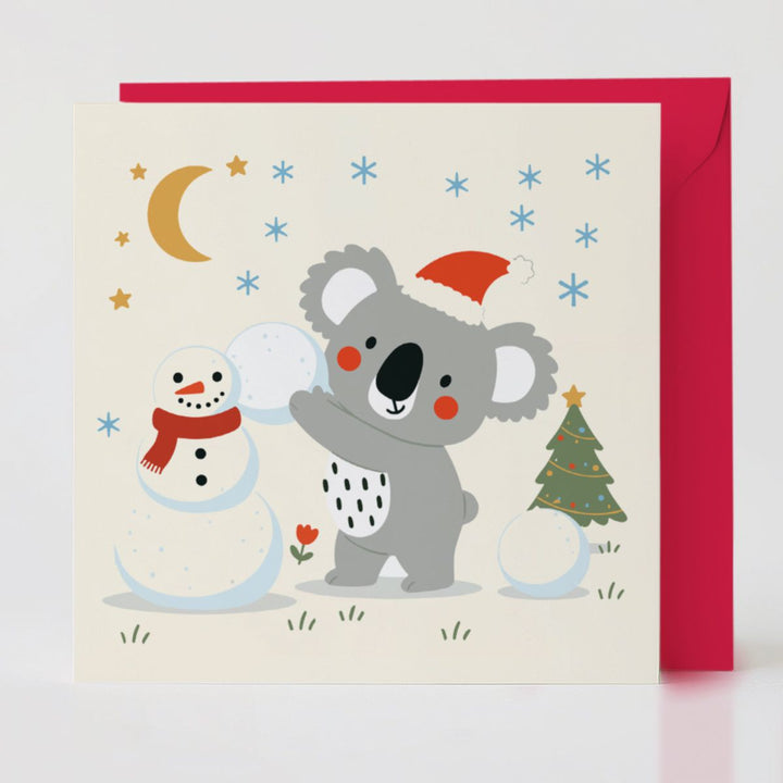 Koala-ty Snowman!