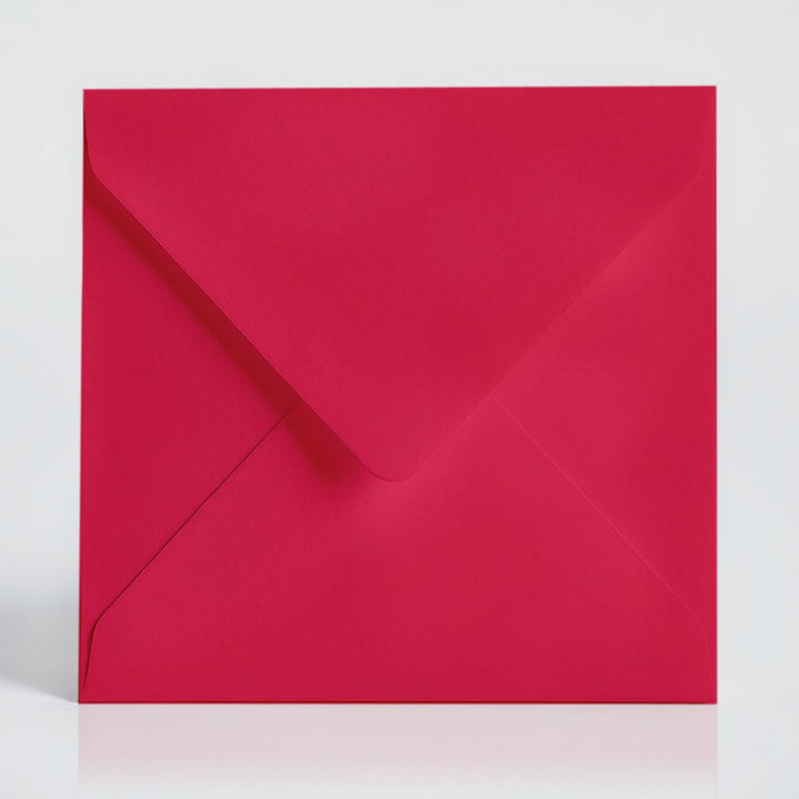 Bright 'Poppy' red envelope