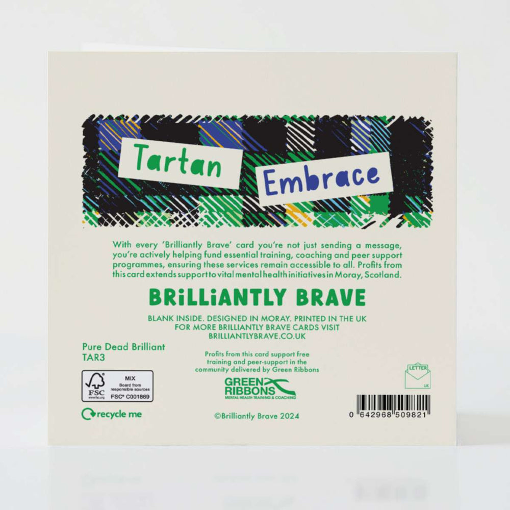 Pure Dead Brilliant - Back of the card with impactful details and a vibrant design.