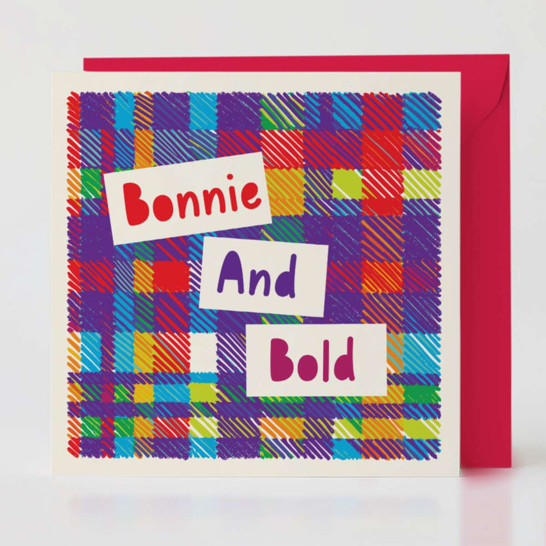 Bonnie and Bold - Encouragement card with matching envelope to share positivity and light.