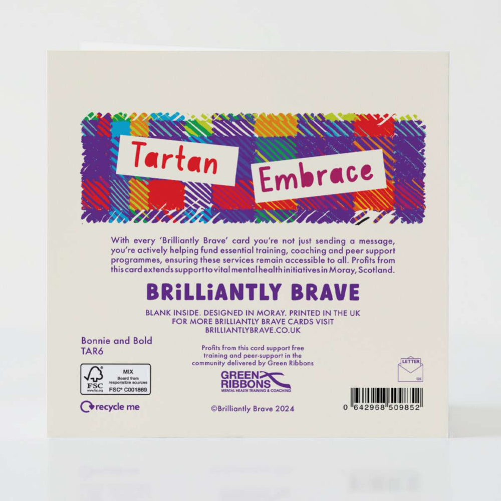 Bonnie and Bold - Back of the card with eye-catching design and inspiring details.