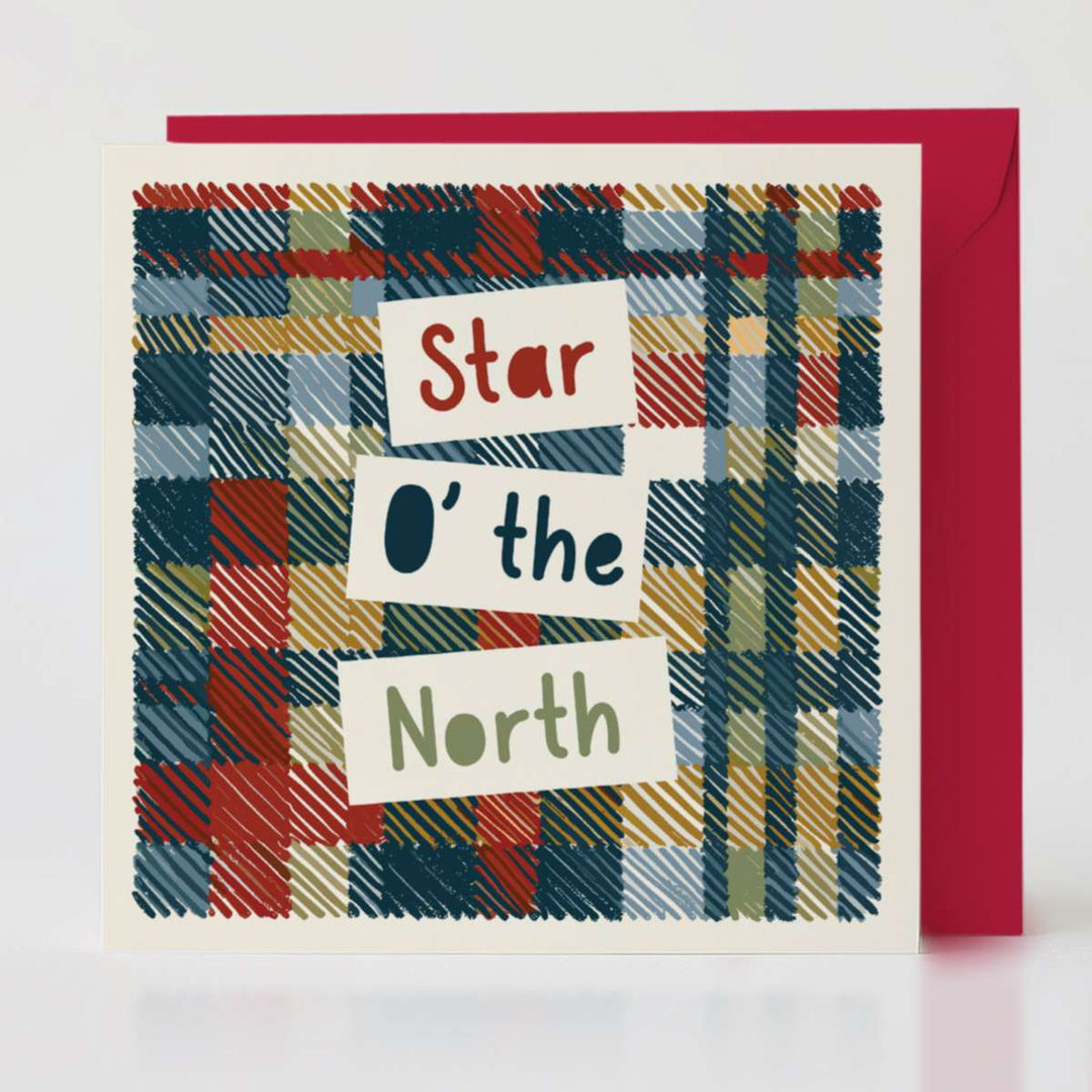 Star O'the North - Inspirational card with matching envelope for thoughtful connections.